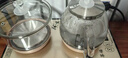 益茶福全自動(dòng)上水電熱水壺底部上水嵌入式茶臺功夫茶燒水壺飲水燒水一體機抽水玻璃煮茶壺保溫泡茶壺 SQ-008金色玻璃套裝 1L 曬單實(shí)拍圖