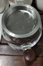雅集玻璃公道杯帶不銹鋼過濾茶漏網(wǎng)套裝木把荷花金銀燒分茶器360ml 曬單實(shí)拍圖