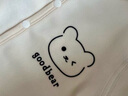G.DUCKKIDS寶寶保暖連體衣春秋冬季加絨哈衣男女小童暖絨外出服嬰兒室內爬服 米色A款 暖絨包邊連體衣 66cm 建議年齡3-6個(gè)月 曬單實(shí)拍圖