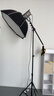 JL300BI直播補光燈300W攝影常亮燈人像服裝美食Led拍照柔光燈高亮影視燈單燈頂燈套裝 曬單實(shí)拍圖