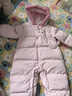 巴拉巴拉童裝嬰兒羽絨服連體衣2025寶寶冬裝加厚哈衣爬服萌趣208425120214 曬單實(shí)拍圖