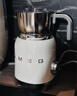 SMEG/斯麥格國家補貼復古全自動(dòng)奶泡機冷熱意式家用電動(dòng)大容量打泡熱牛奶MFF11生日喬遷新婚禮物女 奶白色 曬單實(shí)拍圖