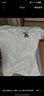 名創(chuàng  )優(yōu)品（MINISO）短袖男純棉休閑寬松夏季圓領(lǐng)百搭青少年潮流半袖t恤 白 XL 曬單實(shí)拍圖