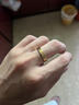 正品爆款999金包銀戒指古法素圈輕奢閉口款生日情人節送女友禮物 12號 普通款加厚加寬 曬單實(shí)拍圖