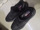 斯凱奇（Skechers）皮鞋男士一腳蹬軟底休閑皮鞋2025秋新款足弓支撐閃穿鞋205492 曬單實(shí)拍圖