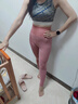 再朔秋褲女高腰收腹提臀秋冬款顯瘦保暖褲德絨秋褲磨絨無(wú)痕修身打底褲 曬單實(shí)拍圖