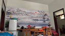 席精靈中式山水畫(huà)8D客廳電視背景墻壁布花鳥(niǎo)3d立體壁畫(huà)影視墻布2025新款 膚感絲絨布 曬單實(shí)拍圖