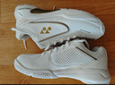 尤尼克斯（YONEX）新款羽毛球鞋 shb470 舒適透氣耐磨防滑鞋 yy專(zhuān)業(yè)比賽訓練運動(dòng)鞋 白金 新款上市 SHB470 38 (240mm) 曬單實(shí)拍圖