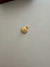 周生生新年禮物黃金吊墜 玫瑰花 足金掛墜女 不含項鏈78715P計價(jià) 3.5克 曬單實(shí)拍圖