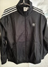 adidas休閑簡約三條紋梭織立領(lǐng)夾克外套男裝秋季阿迪達(dá)斯三葉草   黑色 (偏小，推薦買大1碼)   XL 曬單實(shí)拍圖