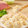 三全素水餃韭菜雞蛋口味1kg約54只 早餐生鮮速食食品蒸餃煎餃速凍餃子 曬單實(shí)拍圖