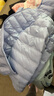 優(yōu)衣庫童裝男女童PUFFTECH空氣棉服可機洗連帽外套排骨棉服478123 61 水藍色 150 曬單實(shí)拍圖