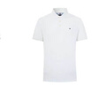 TOMMY HILFIGER25春夏新款男透氣珠地網(wǎng)眼通勤修身短袖T恤/鑲邊翻領(lǐng)POLO衫 【修身款】云沐白色YAF M 曬單實(shí)拍圖