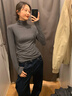 班尼路（Baleno）2025秋冬新款針織衫女半高領(lǐng)套頭打底衫女裝薄內搭修身羊毛衣上衣 曬單實(shí)拍圖