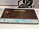 石福記整塊烏檀實(shí)木茶盤(pán)家用客廳原木茶臺高檔簡(jiǎn)約功夫茶具托盤(pán)排水茶海 70*35*4.5（cm) 單茶盤(pán) 曬單實(shí)拍圖