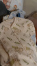 婧麒（JOYNCLEON）新生嬰兒衣服秋冬季初生寶寶連體衣純棉夾棉加厚哈衣爬服冬裝 花田小兔 73cm 曬單實(shí)拍圖