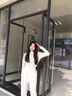 班尼路毛衣女針織打底衫女裝2025秋冬季新款內搭上衣服半高領(lǐng)t恤女 酒紅#純色 M 曬單實(shí)拍圖
