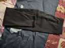 啄木鳥(niǎo)冬季男士保暖褲秋褲男加絨加厚打底駝絨保暖彈力打底褲加大碼棉褲 【淺灰】駝絨加厚 2XL 建議120-140斤 曬單實(shí)拍圖