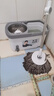 大衛(wèi)雙驅(qū)動旋轉(zhuǎn)拖把桶通用懶人神器免手洗拖地家用一拖凈拖布 配置共4個拖頭 曬單實(shí)拍圖