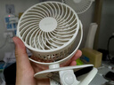 公牛（BULL）USB桌面風(fēng)扇 【電芯3C認證】迷你輕音小電扇4000mAh 學(xué)生宿舍辦公室臺式桌面扇臺夾扇-充電款 曬單實(shí)拍圖