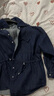 纖莉秀【深藍色復古牛仔外套】大碼女裝百搭開(kāi)衫胖mm2025秋裝新款1004 深藍色 2XL 曬單實(shí)拍圖