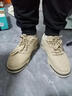 邦帛世工裝男鞋春季勞保上班干活鞋子板鞋耐磨休閑鞋運動(dòng)鞋加絨保暖棉鞋 卡其工裝鞋 44 曬單實(shí)拍圖