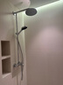 漢斯格雅（Hansgrohe）雙飛雨240淋浴花灑套裝頂噴沄雨出水式小境雨恒溫龍頭 240沄雨頂噴升級鍍鉻境雨手持 曬單實(shí)拍圖