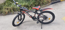 鳳凰（Phoenix）兒童自行車(chē)山地車(chē)男女學(xué)生腳踏車(chē)6-15歲童車(chē) 霸道 黑紅色 22寸 曬單實(shí)拍圖