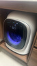 石頭分子篩迷你洗烘一體機 M1S 國家補貼 1.2kg 全自動(dòng)滾筒兒童內衣洗烘一體機 星月銀 XQGH012RR018 曬單實(shí)拍圖