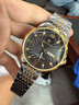 勞力士王子原裝進(jìn)口男士手表瑞士正品全自動(dòng)機械表防水夜光雙歷男表時(shí)尚腕表 間金黑面 40mm 曬單實(shí)拍圖