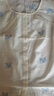 百圖betu女裝2025夏季新款襯衫刺繡提花泡泡袖七分袖氣質(zhì)上衣2507T28 淺杏色 L 曬單實(shí)拍圖