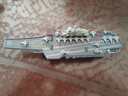 拼裝遼寧號軍艦戰艦模型航母巡洋艦戰列艦軍艦模型軍事擺件玩具 遼寧艦航母合金模型-送15只飛機 配底座/合金材質(zhì)/精湛做工 曬單實(shí)拍圖