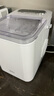 美的（Midea）制冰機 家用小型政府補貼全自動(dòng)UV殺菌迷你宿舍子彈冰神器教師節禮物 廚房小家電1.4升 MBJ-12D17E 曬單實(shí)拍圖