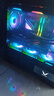 瓦爾基里（VALKYRIE）VK03-M BLACK 黑色 M-ATX 游戲電腦臺式機箱 支持360水冷 6.2吋觸摸屏 曲面玻璃270°海景房 曬單實(shí)拍圖