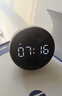 小度智能鬧鐘音箱  大屏數字顯示 床頭創(chuàng  )意鬧鐘 語(yǔ)音交互 紅外遙控家電 智能音響 兒童早教機故事機 曬單實(shí)拍圖