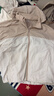 優(yōu)衣庫(kù)童裝男童女童便攜式防紫外線連帽外套透氣防曬衣480861 31 米色 150 曬單實(shí)拍圖