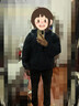 森馬（Semir）羽絨服女冬季可脫卸毛領(lǐng)牛角扣寬松80絨子2025新款學(xué)院風(fēng)外套 暮藍（灰鴨絨）81003 S 曬單實(shí)拍圖