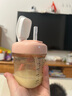 安配方形奶瓶學(xué)飲嘴直飲水杯蓋（適配赫根方形奶瓶）二代粉色 曬單實(shí)拍圖