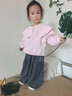 巴帝巴帝秋季新款嬰幼兒童燈芯絨長(cháng)褲休閑運動(dòng)衛褲 深灰  輪廓小熊 110 曬單實(shí)拍圖