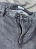 優(yōu)衣庫男裝女裝直筒牛仔褲/水洗產(chǎn)品25秋冬新款合作款系列479816 07 青灰色 33 /175/84A 曬單實(shí)拍圖