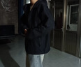 森馬（Semir）防護外套|商場(chǎng)同款中國國家地理系列羽絨服男三合一冬裝 黑色（番鴨絨）90001 XL 曬單實(shí)拍圖