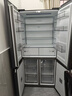 美的（Midea）熊墩墩601雙系統純平全嵌凈味除菌十字四開(kāi)門(mén)一級無(wú)霜家用電冰箱BCD-601WUSPZM(E)海貝黛 曬單實(shí)拍圖