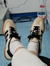 阿迪達斯 （adidas）三葉草系列 女 SAMBA OG W 休閑鞋 ID0478 米白/淺卡其 38 曬單實(shí)拍圖