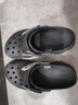 卡駱馳（CROCS）經(jīng)典特林洞洞鞋|206340 黑色-001 41/42(260mm)  曬單實(shí)拍圖