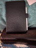 多蘭德（DULINEDO）華為MatePad Mini/8.8英寸平板保護(hù)套真皮翻蓋全包防摔檔位支撐商務(wù)保護(hù)殼MLR-AL10 真皮 黑色 華為MatePad Mini/8.8英寸 曬單實(shí)拍圖