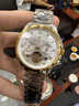勞力士王子瑞士新款手表陀飛輪機械表鏤空夜光防水名牌進(jìn)口時(shí)尚商務(wù)專(zhuān)用男表 R3238-間金白面鋼帶款 42mm 曬單實(shí)拍圖
