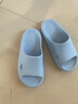 樸西小鯊魚(yú)軟底兒童涼拖鞋男童寶寶洗澡防滑家居室內拖鞋女童 原力藍 曬單實(shí)拍圖