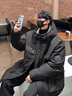 譽(yù)雍大碼羽絨服中長(cháng)款暗黑國潮冬季大碼工裝男加肥加大碼潮牌胖子寬松 21353黑色高品質(zhì) 6XL 240-260斤 曬單實(shí)拍圖