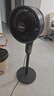 美的（Midea）空氣循環(huán)扇 直流變頻電風(fēng)扇 一級能效家用風(fēng)扇 立式落地扇 搖頭扇 遙控定時(shí)換氣扇輕音節能電扇 【新品智控+抑菌扇葉】一級能效GDI24FD 曬單實(shí)拍圖