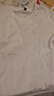 JEANSWEST LIFE真維斯長(cháng)袖t恤男潮春秋純棉白色打底衫學(xué)生寬松圓領(lǐng)純色內搭上衣 曬單實(shí)拍圖